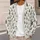 Evergreen Woodland Trees for Cozy Everyday Layering and Relaxed Weekend Cabin Style All-over Print Knitted Cardigan - 5