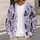 Black Cat Butterfly Floral Motif For Whimsical Everyday Layering And Cat Lover Gifting All-over Print Knitted Cardigan - 5