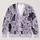 Black Cat Butterfly Floral Motif For Whimsical Everyday Layering And Cat Lover Gifting All-over Print Knitted Cardigan - 1