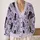 Black Cat Butterfly Floral Motif For Whimsical Everyday Layering And Cat Lover Gifting All-over Print Knitted Cardigan - 2