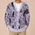 Black Cat Butterfly Floral Motif For Whimsical Everyday Layering And Cat Lover Gifting All-over Print Knitted Cardigan - 6