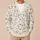 White Terrier Dogs With Blue Collars And Red Flowers For Cozy Everyday Layers Dog Lovers All-over Print Knitted Cardigan - 6