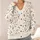 White Terrier Dogs With Blue Collars And Red Flowers For Cozy Everyday Layers Dog Lovers All-over Print Knitted Cardigan - 4
