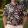 Casino Cards Dice Roulette Cocktail Motifs for Las Vegas Nights and Game Room Fun Men's Polo Shirt - 4