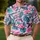 Neon Tropical Tactical Foliage With Retro Miami Energy For Summer Golf And Travel Men's Polo Shirt - 4