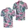 Neon Tropical Tactical Foliage With Retro Miami Energy For Summer Golf And Travel Men's Polo Shirt - 2