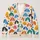 Multicolored Puppy Faces For Cheerful Everyday Layering And Women's Casual Style All-over Print Knitted Cardigan - 1