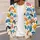 Multicolored Puppy Faces For Cheerful Everyday Layering And Women's Casual Style All-over Print Knitted Cardigan - 5
