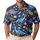 Space Dinosaur Adventure for Golf Days and Cosmic Parties, Fun Unisex Gift Outfit Men's Polo Shirt - 1