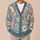 Colorful Daisy Blooms for Spring Layering and Everyday Wear, Cheerful Style for Women All-over Print Knitted Cardigan - 6