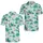 Bigfoot Tropical Golf Cart Scene for Summer Vacation Gifts and Beachside Golf Rounds Men's Polo Shirt - 2
