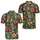Colorful Tiki Mask Tropical Flowers Hawaiian Style Luau Getaways and Golf Days, Men Women Men's Polo Shirt - 2