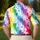 Vibrant Rainbow Paint Splash Pride Celebration Style For LGBTQ+ Adults At Festivals Men's Polo Shirt - 5