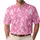 Pink Ribbon Golf Style for Breast Cancer Awareness October Outings and Support Women Men Men's Polo Shirt - 1