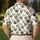 Green Golf Ball Motif for Country Club Days, Summer Fairways, and Weekend Rounds Men's Polo Shirt - 5