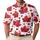 Red Maple Leaves for Canada Day Celebrations and Outdoor Golf Style for Canadians Men's Polo Shirt - 1