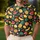 Colorful Tropical Fruit Theme for Summer Vacations, Resort Days, and Golf Outings for Women Men's Polo Shirt - 4