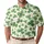 Green Shamrock Clover Motif for St. Patrick’s Day Celebration and Irish Heritage Men's Polo Shirt - 1