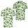 Green Shamrock Clover Motif for St. Patrick’s Day Celebration and Irish Heritage Men's Polo Shirt - 2