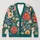 Botanical Floral Blooms for Relaxed Autumn Layering and Everyday Women's Weekend Style All-over Print Knitted Cardigan - 1