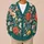 Botanical Floral Blooms for Relaxed Autumn Layering and Everyday Women's Weekend Style All-over Print Knitted Cardigan - 6