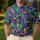Mardi Gras Feather Fleur De Lis Celebration Style For Carnival Nights And Festivals Men's Polo Shirt - 4