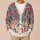 Colorful Paisley Swirls for Creative Everyday Layering, Travel, and Weekend Style All-over Print Knitted Cardigan - 6