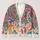Colorful Paisley Swirls for Creative Everyday Layering, Travel, and Weekend Style All-over Print Knitted Cardigan - 1