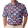 Patriotic Red White Blue Heart Motifs For Memorial Day Veterans And USA Pride Celebrations Men's Polo Shirt - 1