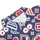 Patriotic Red White Blue Heart Motifs For Memorial Day Veterans And USA Pride Celebrations Men's Polo Shirt - 6