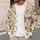 Butterfly Floral Motif For Relaxed Weekend Layering And Boho Garden Style Women All-over Print Knitted Cardigan - 7