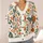 Butterfly Floral Motif For Relaxed Weekend Layering And Boho Garden Style Women All-over Print Knitted Cardigan - 6