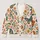 Butterfly Floral Motif For Relaxed Weekend Layering And Boho Garden Style Women All-over Print Knitted Cardigan - 3
