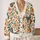 Butterfly Floral Motif For Relaxed Weekend Layering And Boho Garden Style Women All-over Print Knitted Cardigan - 4