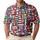 International Flag Mosaic For World Travel Adventures, Cultural Study, And History Lovers Men's Polo Shirt - 1