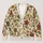 Botanical Bee Floral Meadow Garden Style for Everyday Layering and Weekend Outings All-over Print Knitted Cardigan - 1