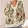 Botanical Bee Floral Meadow Garden Style for Everyday Layering and Weekend Outings All-over Print Knitted Cardigan - 4