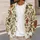 Botanical Bee Floral Meadow Garden Style for Everyday Layering and Weekend Outings All-over Print Knitted Cardigan - 5