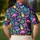 Neon Flamingo Tropical Nights For Cruise Vacations And Beach Parties For Summer Travel Men's Polo Shirt - 5