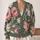 Blush Peony Florals for Relaxed Everyday Layering, Feminine Streetwear for Women All-over Print Knitted Cardigan - 2