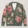 Blush Peony Florals for Relaxed Everyday Layering, Feminine Streetwear for Women All-over Print Knitted Cardigan - 1