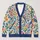 Colorful Bird And Botanical Motifs For Artistic Weekend Layering And Garden Strolls All-over Print Knitted Cardigan - 1