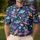 Skateboarding Aliens And UFOs For Playful Cosmic Golf Days And Space-Loving Fans Men's Polo Shirt - 4