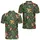 Colorful Mushroom Forest and Autumn Botanicals for Nature-Loving Outdoor Days Men's Polo Shirt - 2