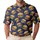 Cheeseburger Motifs for Summer Cookouts and Casual Food-Lover Gatherings for Burger Fans Men's Polo Shirt - 1