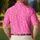 Pink Golf Swing Motifs for Weekend Fairways and Casual Course Days for Golfers Men's Polo Shirt - 5