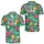 Tropical Raccoons, Hibiscus And Pineapple For Summer Golf And Vacation Fun For All Men's Polo Shirt - 2