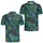 Black Cat Tropical Foliage for Golf Days and Summer Leisure, Cat Lover Women Outdoor Style Men's Polo Shirt - 2
