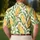 Golden Corn Cob Botanical Motif For Country Club Summer Days And Farmhouse Leisure Men's Polo Shirt - 5