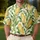Golden Corn Cob Botanical Motif For Country Club Summer Days And Farmhouse Leisure Men's Polo Shirt - 4